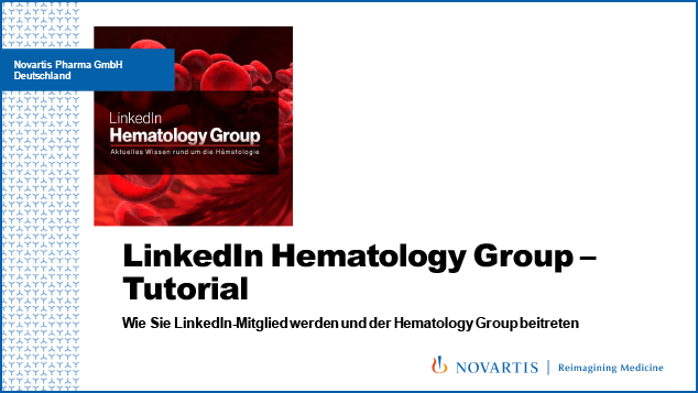LinkedIn Hematology Group Novartis