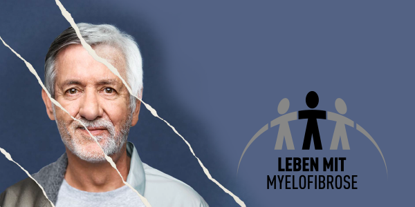 Leben mit Myelofilbrose Banner